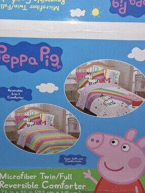 Peppa Pig Twin Comforter Set